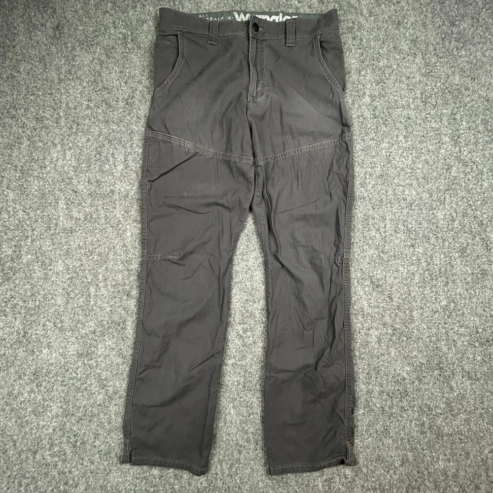 Wrangler ATG Pants Mens 32x30 Gray All Terrain Gear Outdoor Utility Straight Leg